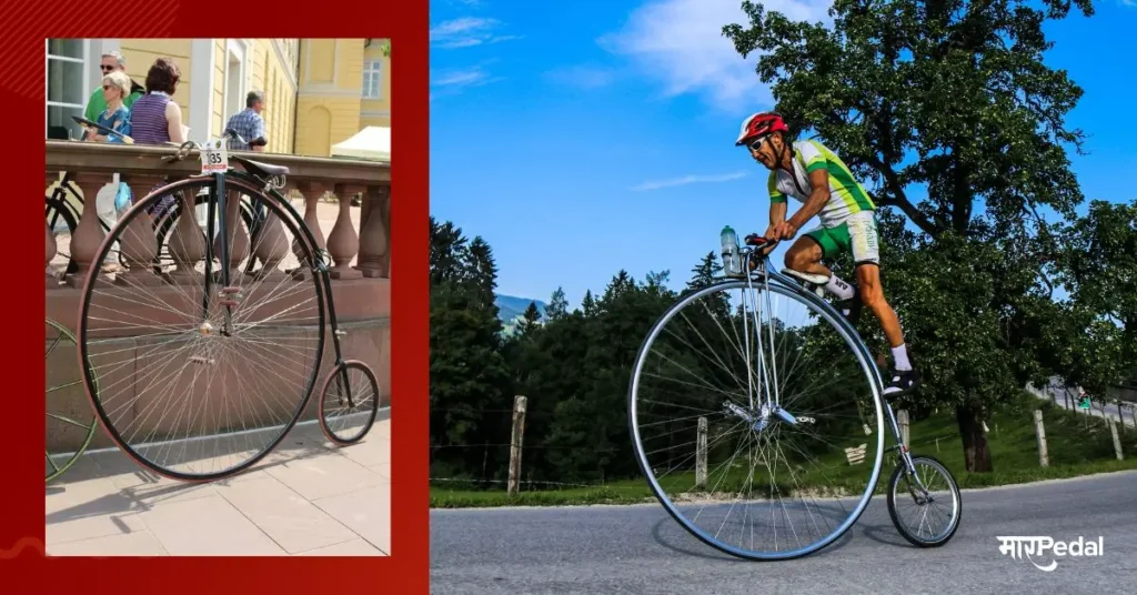 what was the "penny-farthing"?