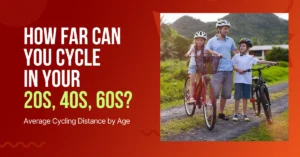 average cycling distance by age