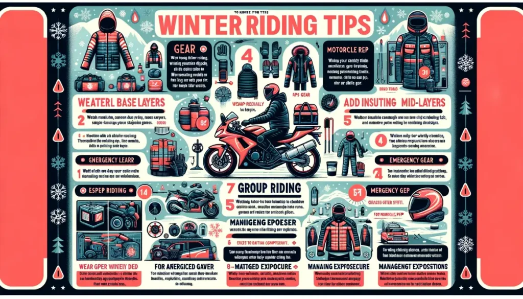 winter riding tips for cyclists and Bikers